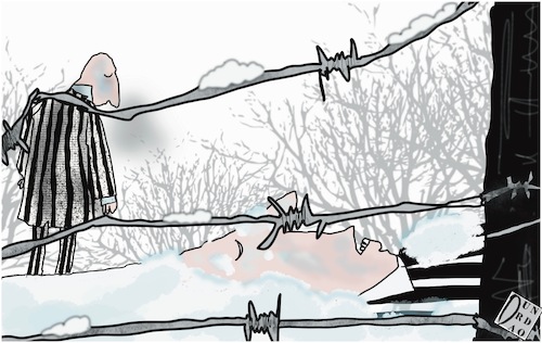 Cartoon: 27 gennaio (medium) by Christi tagged olocausto,shoah,vittime,giornata,della,memoria