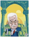 Cartoon: Abu Mazen ha annunciato la rottu (small) by Christi tagged abu,mazen,usa,israele,rottura,relazioni