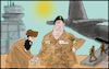 Cartoon: Bye bye (small) by Christi tagged america,kabul,talebani,guerra,afghanistan