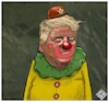 Cartoon: Trump at the ONU (small) by Christi tagged trump,onu