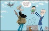 Cartoon: Ultimo volo (small) by Christi tagged kabul,talebani,aereo,porto,biden,afghanistan