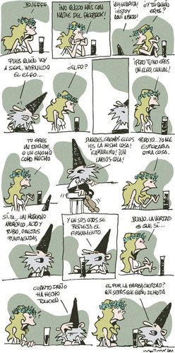 Cartoon: elfos y duendes (medium) by mortimer tagged mortimer,mortimeriadas,cartoon,elf
