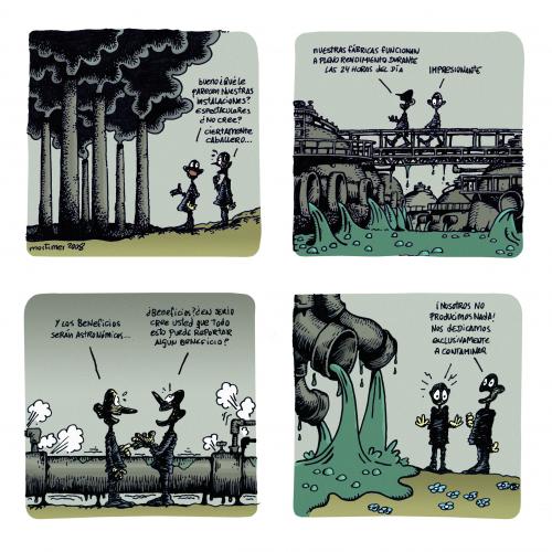 Cartoon: Pollution (medium) by mortimer tagged mortimer,mortimeriadas,cartoon,pollution
