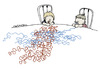 Cartoon: Battle of colors (small) by mortimer tagged mortimer,mortimeriadas,cartoon