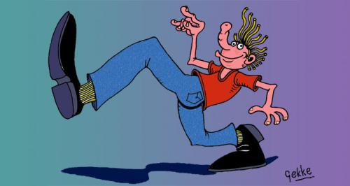 Cartoon: crumbyman (medium) by madman tagged man,step