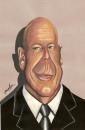 Cartoon: Bruce Willis (small) by menekse cam tagged bruce willis portrait actor