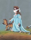 Cartoon: Mafia (small) by menekse cam tagged mafia,state,justice,themis,blind,silent,quiet,silence,guide,dog