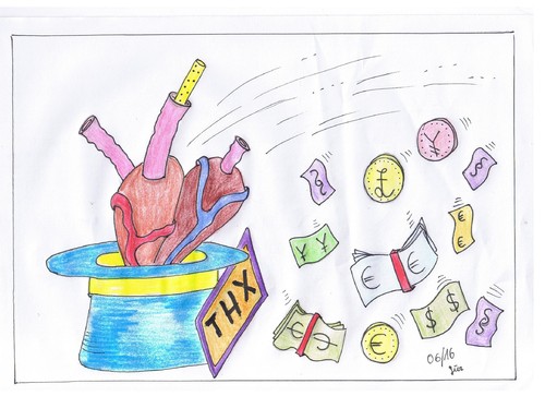Cartoon: 04.Juni 2016 Tag der Organspende (medium) by skätch-up tagged aktionstag,darm,galle,leber,lunge,niere,herz,macht,geld,betrug,island,the,insel,die,korruption,transplantation,organspende