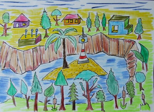 Cartoon: DIE INSEL  ILLUSIONEN (medium) by skätch-up tagged dieses,ziel,zu,erreichen,ist,der,sinn