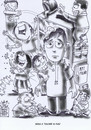 Cartoon: The teacher (small) by bennaccartoons tagged teacher,school,kids