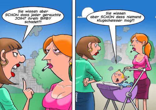 Cartoon: Am Morgen ein Joint (medium) by Joshua Aaron tagged legalisierung,gras,weed,marijuana,legalisierung,gras,weed,marijuana