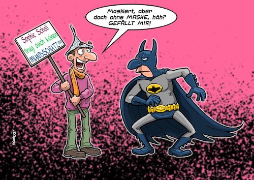 Querdenker Batman