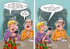 Cartoon: Alk App (small) by Chris Berger tagged app,smartphone,atem,alkohol,promille,verkehrstüchtig,freundin,frau,beziehung