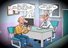 Cartoon: Beim Doktor (small) by Chris Berger tagged doktor,vorhaut,verleih,patient,praeputium