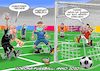 Cartoon: Corona Fussball (small) by Chris Berger tagged fussball,bundesliga,covid,19,corona,virus,epidemie,pandemie