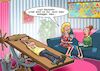 Cartoon: Gewalt in der Ehe (small) by Chris Berger tagged gewalt,ehe,psycho,frau,mann,aggression