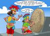 Cartoon: Irrtum (small) by Joshua Aaron tagged weltuntergang,covid,corona,pandemie,maya,kalender,2012,2020