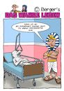 Cartoon: Krankenbesuch (small) by Chris Berger tagged ägypten,mumie,krankenhaus,krankenzimmer,bandage,hospital