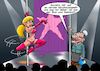 Cartoon: Neulich im Nachtclub (small) by Joshua Aaron tagged alte,dame,kursichtigkeit,dioptrien,striptease,tabledance,nachtclub,bar