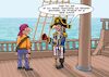 Cartoon: Umschulung (small) by Joshua Aaron tagged umschulung,arbeit,job,arbeitsamt,klempner,installateur,pirat