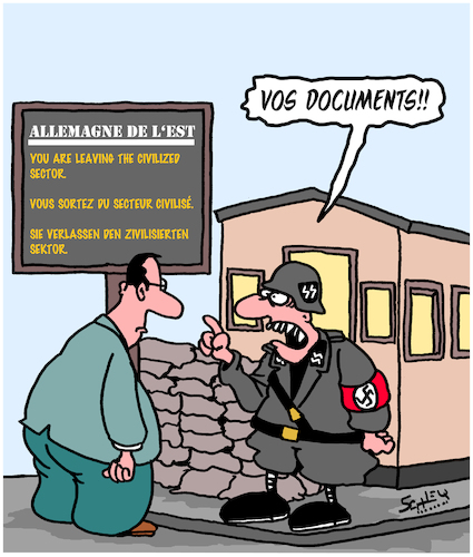 Cartoon: Allemagne (medium) by Karsten Schley tagged civilisation,politique,elections,extremisme,de,droit,histoire,dictatures,allemagne,civilisation,politique,elections,extremisme,de,droit,histoire,dictatures,allemagne