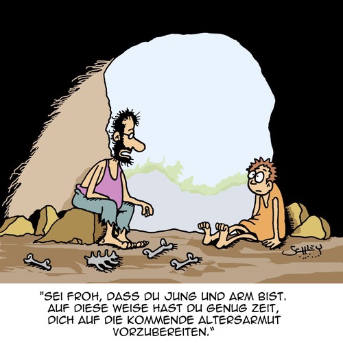 Cartoon: Armer Kerl... (medium) by Karsten Schley tagged armut,rente,alter,altersarmut,einkommen,wirtschaft,soziales,geld,finanzen,staat,gesellschaft,senioren,rentner,arbeitszeit,armut,rente,alter,altersarmut,einkommen,wirtschaft,soziales,geld,finanzen,staat,gesellschaft,senioren,rentner,arbeitszeit