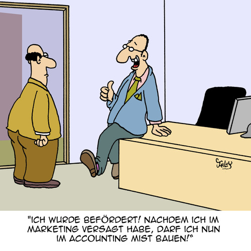 Cartoon: Befördert!! (medium) by Karsten Schley tagged arbeit,arbeitnehmer,beförderung,arbeitgeber,karriere,wirtschaft,business,jobs,büro,arbeit,arbeitnehmer,beförderung,arbeitgeber,karriere,wirtschaft,business,jobs,büro