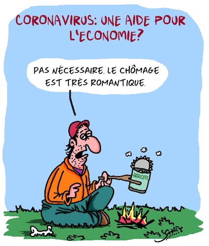 Cartoon: Corona et Chomage (medium) by Karsten Schley tagged coronavirus,economie,politique,industrie,production,sante,chomage,coronavirus,economie,politique,industrie,production,sante,chomage