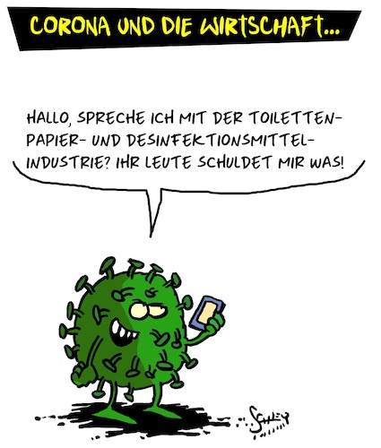 Cartoon: Corona und die Wirtschaft (medium) by Karsten Schley tagged corona,wirtschaft,arbeitsplätze,gesellschaft,industrie,politik,corona,wirtschaft,arbeitsplätze,gesellschaft,industrie,politik