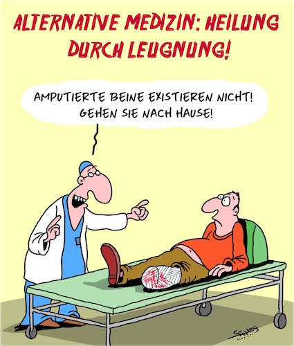 Cartoon: Die Alternative!!!!! (medium) by Karsten Schley tagged scharlatanerie,gesundheit,verschwörungstheorien,krankheiten,fake,news,dummheit,gesellschaft,internet,facebook,twitter,scharlatanerie,gesundheit,verschwörungstheorien,krankheiten,fake,news,dummheit,gesellschaft,internet,facebook,twitter