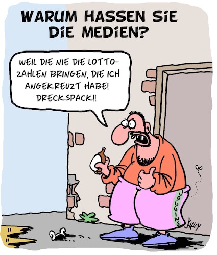 Cartoon: Die Medien (medium) by Karsten Schley tagged medien,journalismus,presse,tv,leser,zuschauer,bildung,glaubwürdigkeit,vertrauen,meinungsfreiheit,pressefreiheit,demokratie,gesellschaft,medien,journalismus,presse,tv,leser,zuschauer,bildung,glaubwürdigkeit,vertrauen,meinungsfreiheit,pressefreiheit,demokratie,gesellschaft