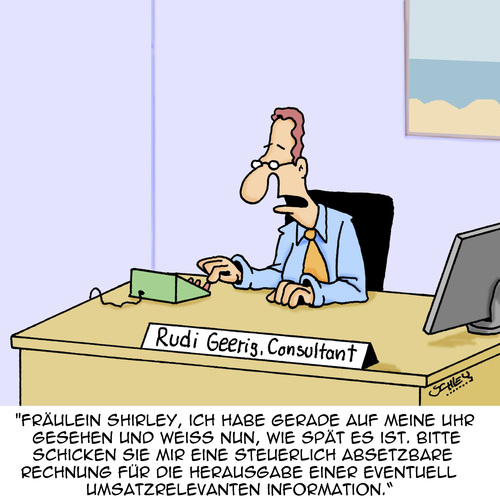 Cartoon: Die Rechnung bitte! (medium) by Karsten Schley tagged consultants,beratung,berater,wirtschaft,business,rechnungen,geld,honorar,steuern,steuererklärung,informationen,umsatz,umsatzrelevanz,consultants,beratung,berater,wirtschaft,business,rechnungen,geld,honorar,steuern,steuererklärung,informationen,umsatz,umsatzrelevanz