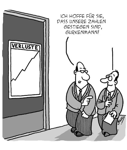 Cartoon: Die Zahlen gehen hoch (medium) by Karsten Schley tagged business,wirtschaft,umsätze,verluste,zahlen,statistik,reviews,arbeitgeber,arbeitnehmer,karriere,gesellschaft,business,wirtschaft,umsätze,verluste,zahlen,statistik,reviews,arbeitgeber,arbeitnehmer,karriere,gesellschaft