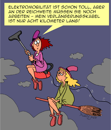 E-Mobilität (medium) Cartoon: E-Mobilität (medium) by Karsten Schley tagged elektromobilität,verkehr,wissenschaft,medien,transport,technik,fortschritt,klima,reichweite,hexen,mythen,legenden,forschung,gesellschaft,elektromobilität,verkehr,wissenschaft,medien,transport,technik,fortschritt,klima,reichweite,hexen,mythen,legenden,forschung,gesellschaft