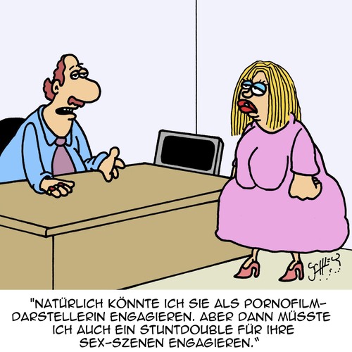 Cartoon: Engagement (medium) by Karsten Schley tagged business,filme,schauspieler,pornofilme,pornoindustrie,jobs,geld,frauen,männer,business,filme,schauspieler,pornofilme,pornoindustrie,jobs,geld,frauen,sex,männer