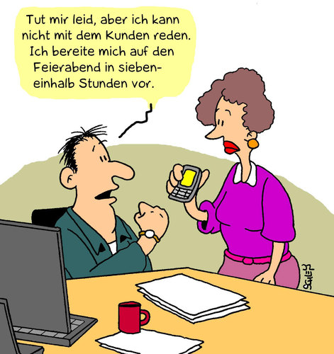 Cartoon: Feierabend (medium) by Karsten Schley tagged arbeit,gesellschaft,wirtschaft,geld,business,arbeitsplätze,arbeitnehmer,arbeit,gesellschaft,wirtschaft,geld,arbeitsplätze,arbeitnehmer,job