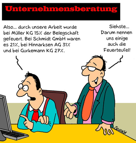 Cartoon: Feuer! (medium) by Karsten Schley tagged wirtschaft,jobs,arbeit,arbeitslosigkeit,geld,gesellschaft,unternehmensberatung,wirtschaft,jobs,arbeit,arbeitslosigkeit,geld,gesellschaft,unternehmensberatung