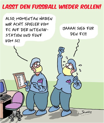 Fußball soll wieder starten!!