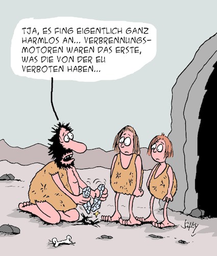 Cartoon: Ganz harmlos... (medium) by Karsten Schley tagged staatswirtschaft,technik,verbote,politik,eu,fortschritt,demokratie,sozialismus,gesellschaft,staatswirtschaft,technik,verbote,politik,eu,fortschritt,demokratie,sozialismus,gesellschaft