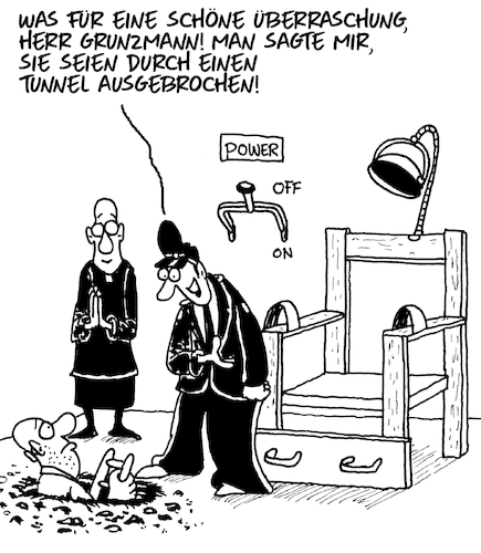 Getunnelt Von Karsten Schley Philosophie Cartoon Toonpool 1931