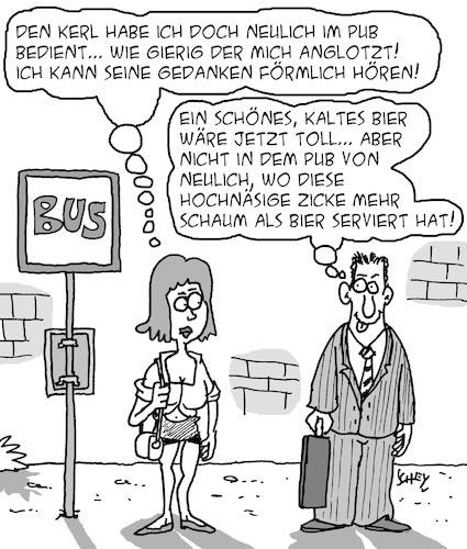 Cartoon: Gieriger Kerl (medium) by Karsten Schley tagged männer,frauen,beziehungen,pubs,gedanken,einbildung,gastro,bier,gesellschaft,männer,frauen,beziehungen,pubs,gedanken,einbildung,gastro,bier,gesellschaft