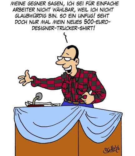 Glaubwürdiger Politiker