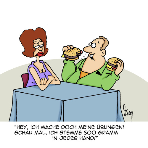 Cartoon: Halte dich fit!! (medium) by Karsten Schley tagged gesundheit,fitness,sport,workout,ernährung,übergewicht,fettleibigkeit,fastfood,essen,männer,frauen,beziehungen,familie,gesundheit,fitness,sport,workout,ernährung,übergewicht,fettleibigkeit,fastfood,essen,männer,frauen,beziehungen,familie