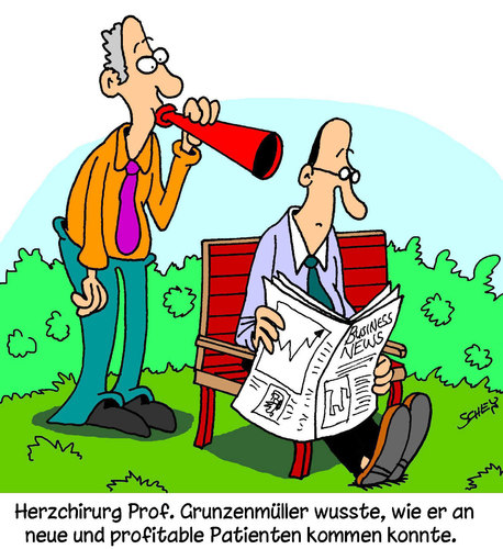 Cartoon: Herzchirurg (medium) by Karsten Schley tagged krankenversicherung,ärzte,gesundheit,krankenkassen,krankenhäuser,medizin,mediziner,patienten,herzinfarkt,krankenversicherung,ärzte,gesundheit,krankenkassen,krankenhäuser,medizin,mediziner,patienten,herzinfarkt