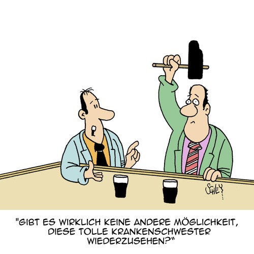 Cartoon: Ich will SIE wiedersehen!! (medium) by Karsten Schley tagged liebe,gesundheit,dating,singles,männer,frauen,beziehungen,bars,pubs,kneipen,liebe,gesundheit,dating,singles,männer,frauen,beziehungen,bars,pubs,kneipen