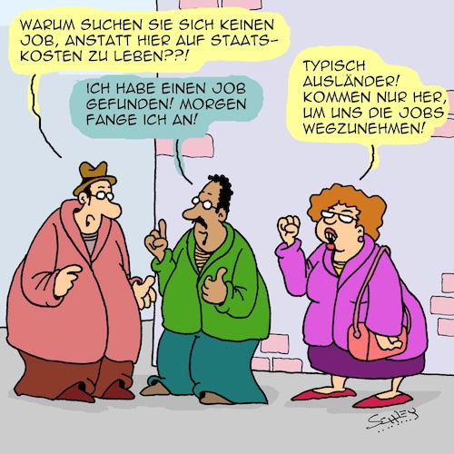 Immer die Ausländer!