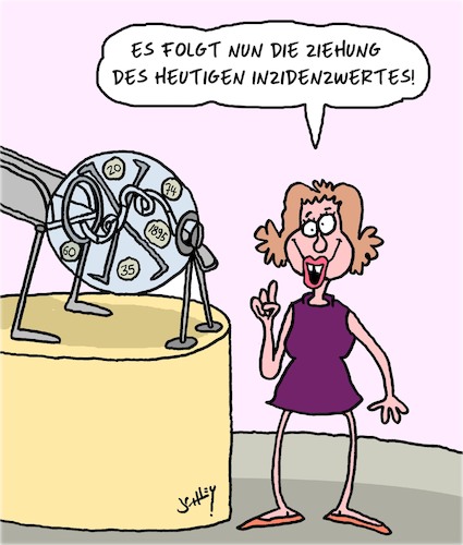 Cartoon: Inzidenzwerte (medium) by Karsten Schley tagged gesundheit,politik,corona,inzidenzwert,spahn,einschränkungen,bürgerrechte,lockdown,wirtschaft,gesellschaft,deutschland,gesundheit,politik,corona,inzidenzwert,spahn,einschränkungen,bürgerrechte,lockdown,wirtschaft,gesellschaft,deutschland