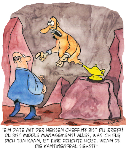 Cartoon: Irre??!! (medium) by Karsten Schley tagged büro,industrie,karriere,hierachie,management,dating,männer,frauen,business,wirtschaft,märchen,mythen,legenden,büro,industrie,karriere,hierachie,management,dating,männer,frauen,business,wirtschaft,märchen,mythen,legenden