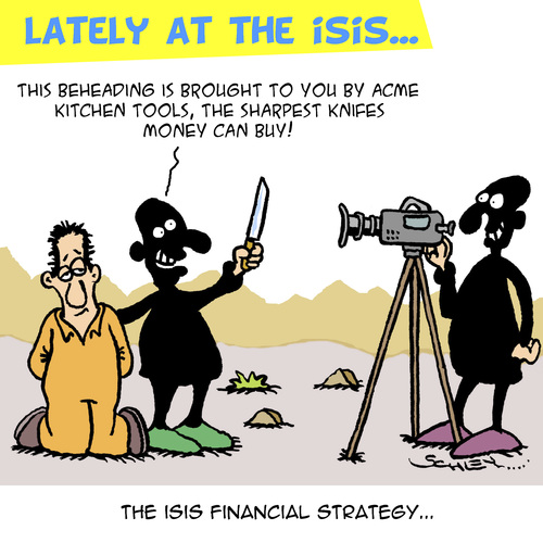 Cartoon: Isis Financial Concept (medium) by Karsten Schley tagged money,isis,terror,religion,islam,crime,finance,money,isis,terror,religion,islam,crime,finance