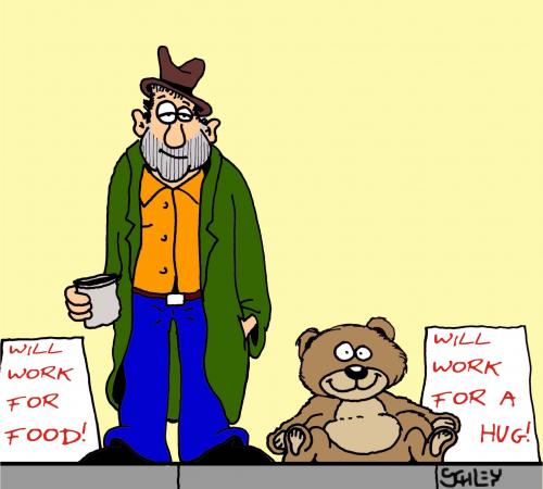 Cartoon: Job wanted (medium) by Karsten Schley tagged jobs,economy,money,business